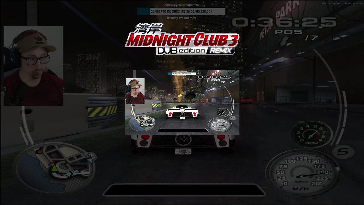 Pagani Zonda C12-S &eacute; insana no MC3 #gameplays  #midnightclub3gameplay4k   #games  #lives  #ps2games