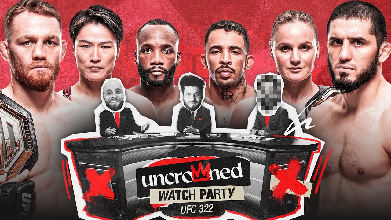UFC 322 LIVE STREAM: Islam Makhachev vs Jack Della Maddalena | Uncrowned Watch Party & Post Show