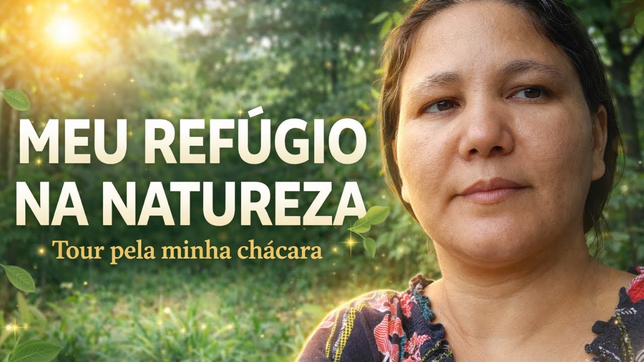 TOUR PELO QUINTAL DA MINHA CHÁCARA