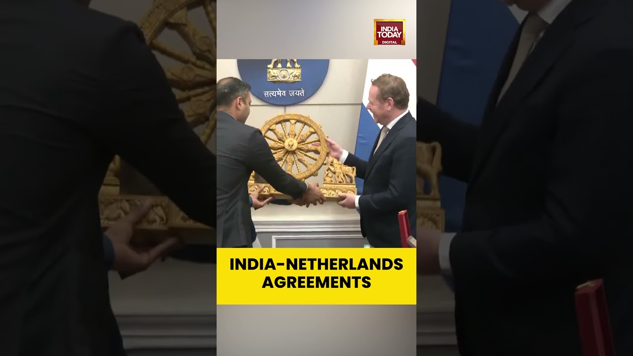 India-Netherlands Agreements | #shorts #indianetherlands #rajnathsingh #netherlands #india #defence