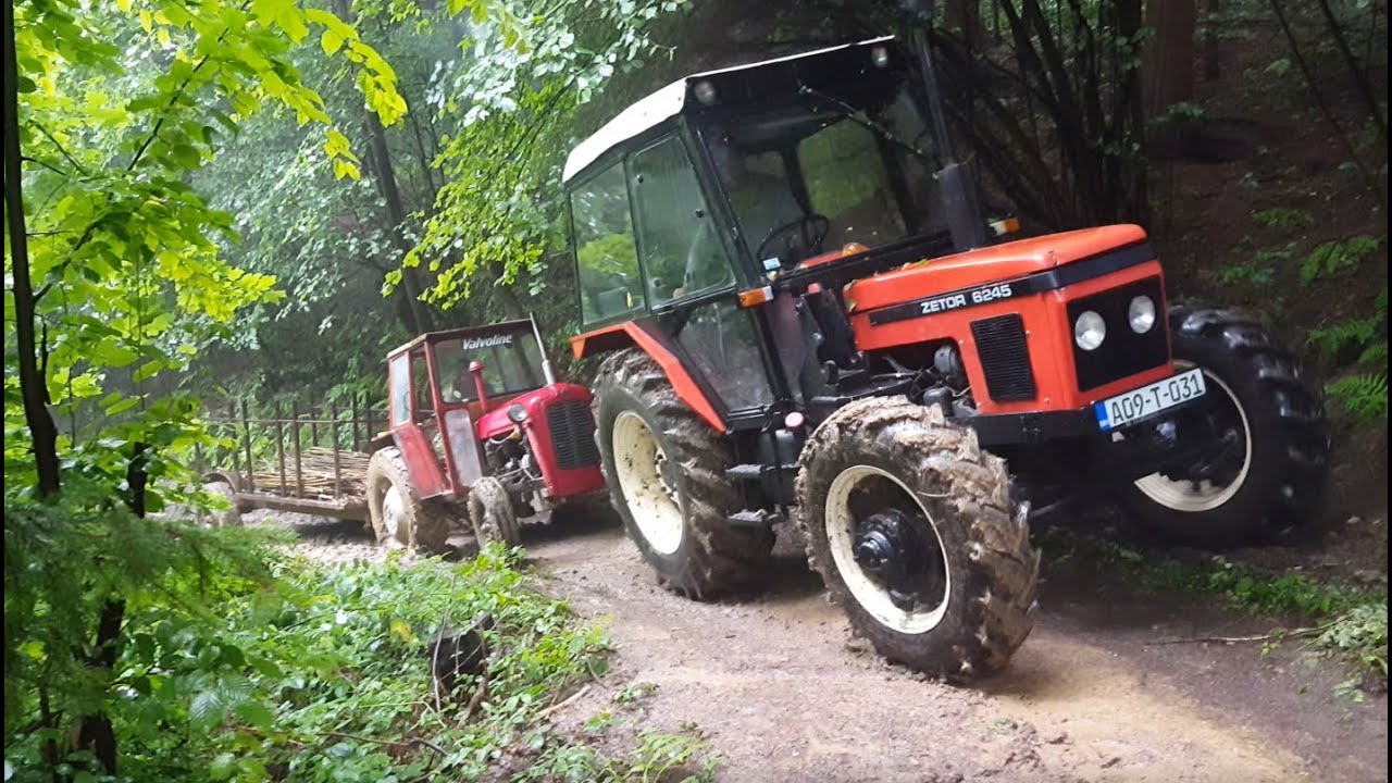 Zetor 6245 izvlači IMT 539 iz blata!!! *ŠOKANTNO*