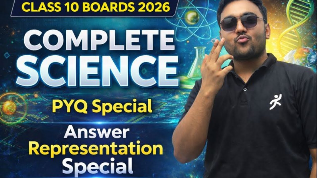 Science Previous Year Questions🔥Class 10 CBSE Boards 2026 | PYQ Special | Ansh Sir
