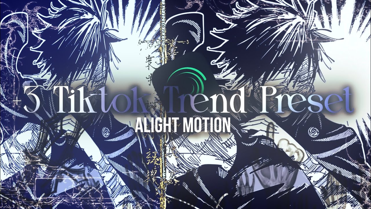 +3 PRESETS EDITS TIKTOK TREND #39 - ALIGHT MOTION - (ALIGHT LINK, XMLLINK, QR CODE)
