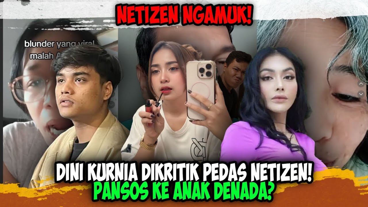 NETIZEN NGAMUK KE DINI KURNIA⁉️ Disebut Pansos Anak Denada Meski Sudah Berkeluarga