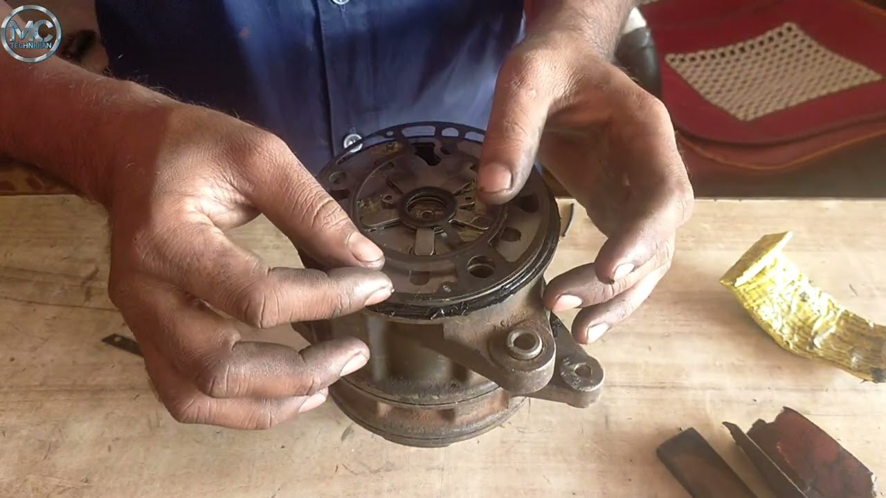 ac compressor repair Chevrolet Spark