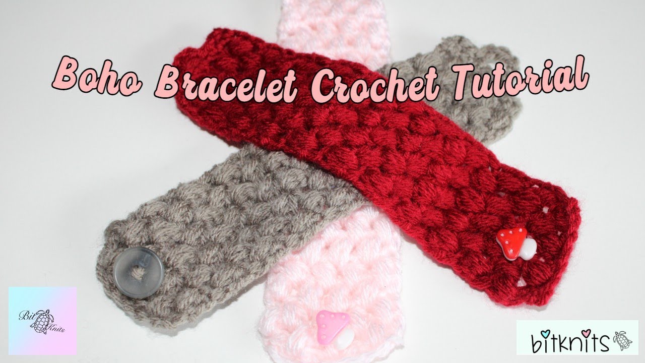 Easy Boho Bracelet Crochet Tutorial