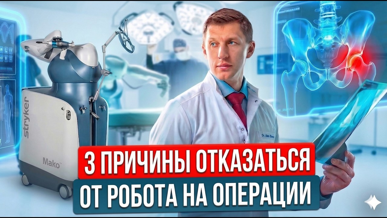 Когда роботизированное эндопротезирование тазобедренного сустава лишняя трата денег.
