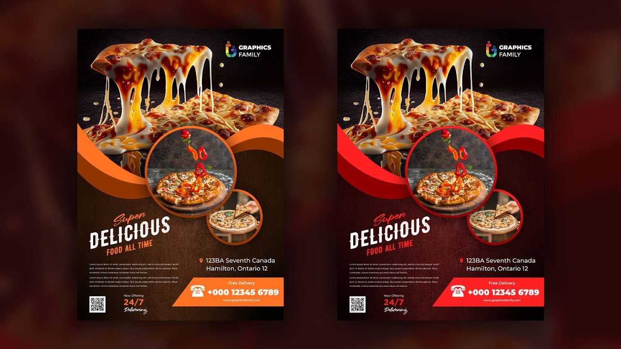 Photoshop & Pizza Passion: Create an Irresistible Offer Flyer Template
