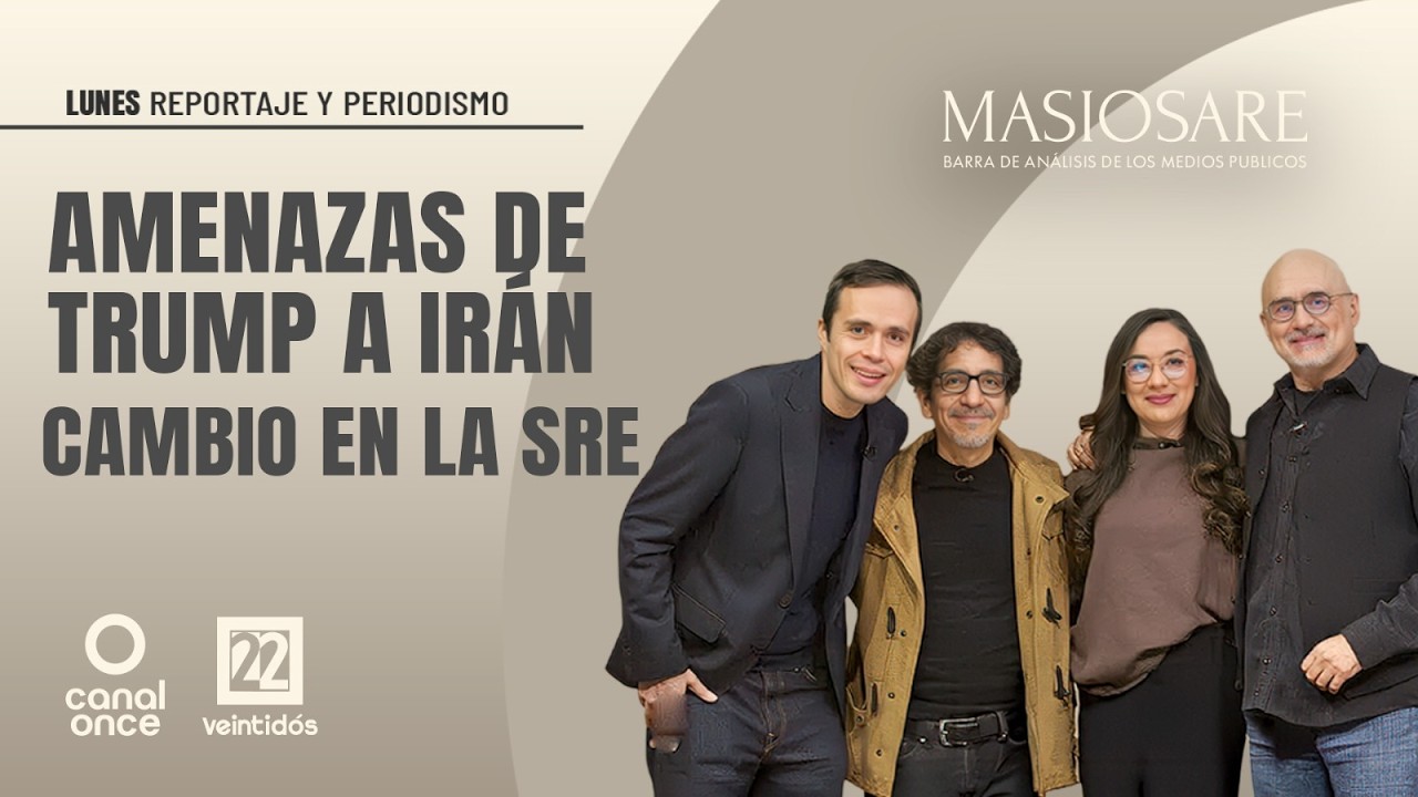 Masiosare - Reportajes y periodismo: Amenazas de Trump a Ir&aacute;n (06/04/2026)