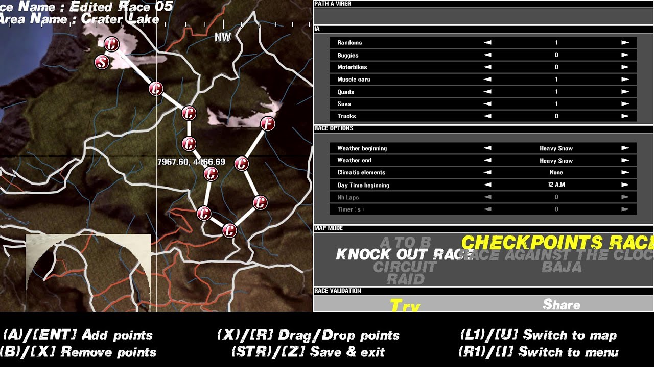 FUEL edited race - Endurance memory