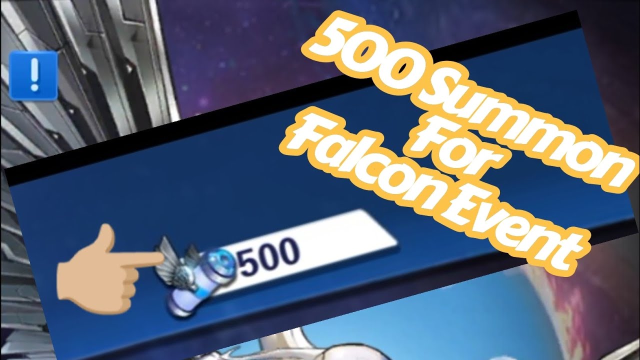 500 Scroll ile Falcon Laura Event Summon Show