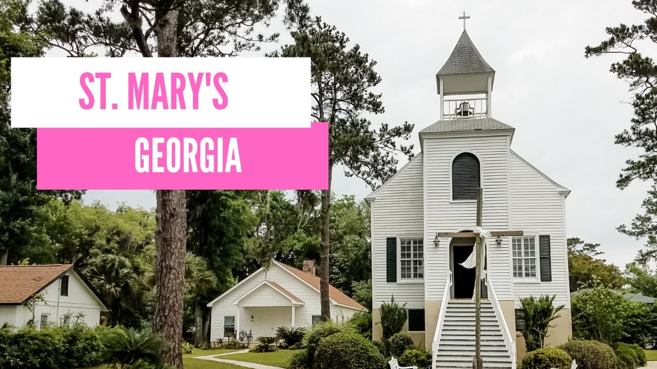 Visit St. Mary's Georgia, Old Homes, Thrift Store and Vintage Train Ride