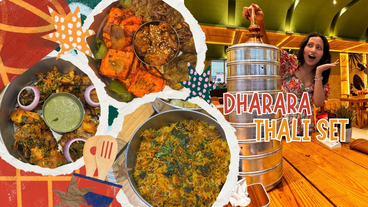 We Tried Dharahara Thali In Nepal | Biggest Thali in Nepal #thali