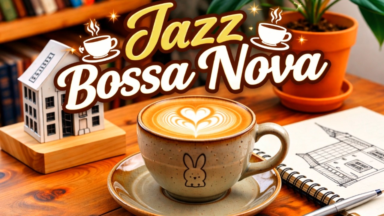 📚 Study With Bossa Nova ☕ Smooth Jazz Cafe Music for Focus, Work & Relaxing Morning