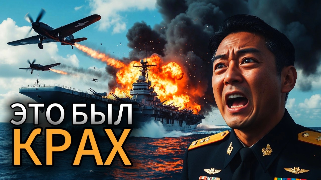 Битва за Мидуэй: 5 минут глупости, которые уничтожили флот Японии