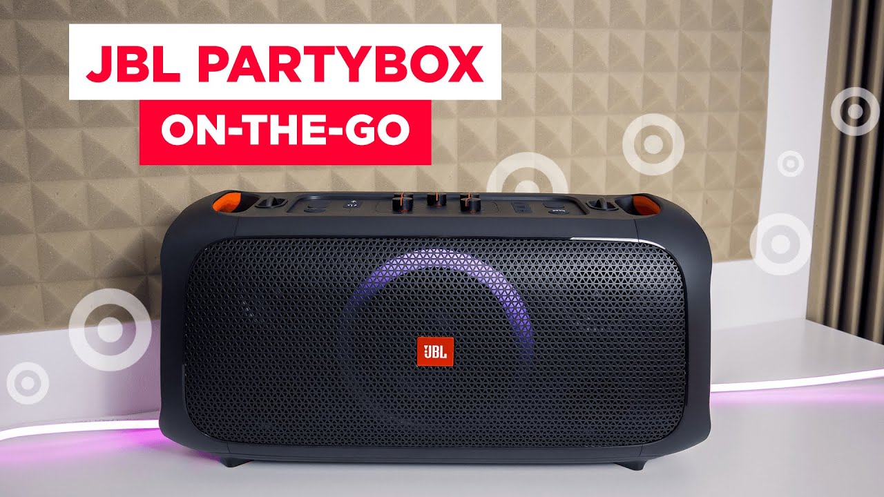 Обзор JBL PartyBox On The Go | Портативная акустика для вечеринок