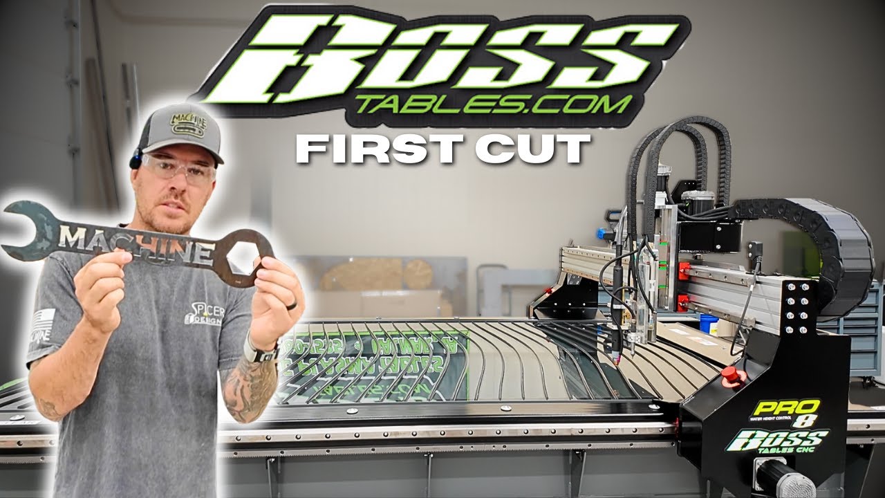 BOSS Table Initial Setup & Giving Away My FIRST CUT......