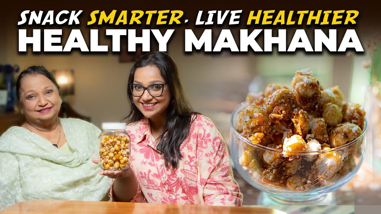 Making Healthy Makhana with My Mother! 🌿🍲 Uroosa Siddiqui’s Special Recipe
