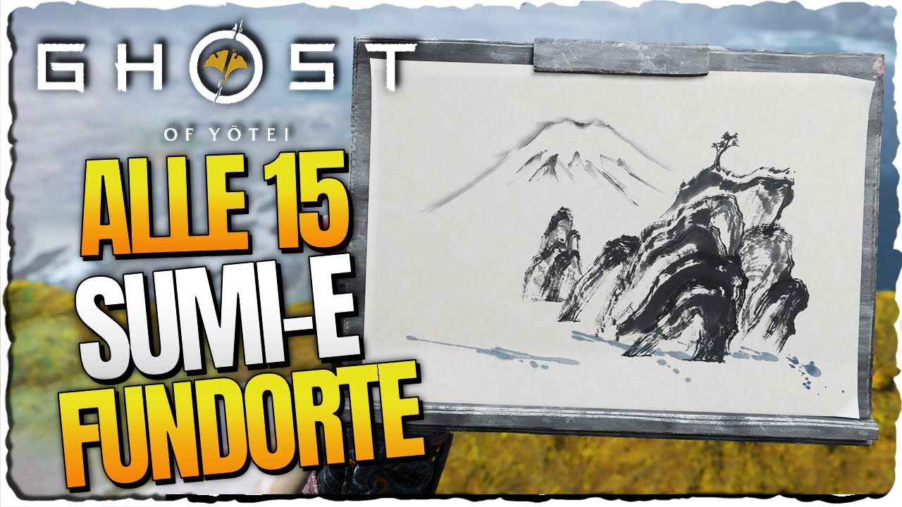 Ghost of Yotei – Alle 15 Sumi-e-Gemälde Fundorte | Trophäe Künstlerisches Auge
