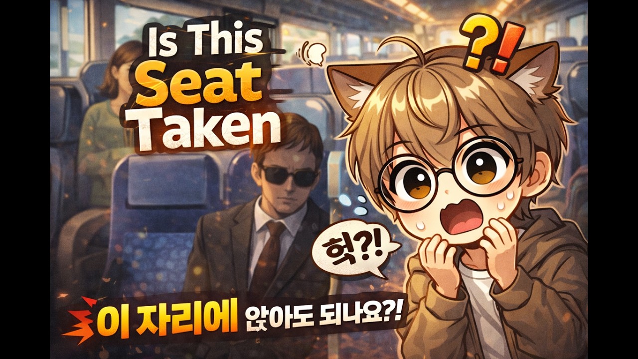 [RED] 저기요! 여기 제 자린데요!!! 어?! 아닌가? [Is This Seat Taken]