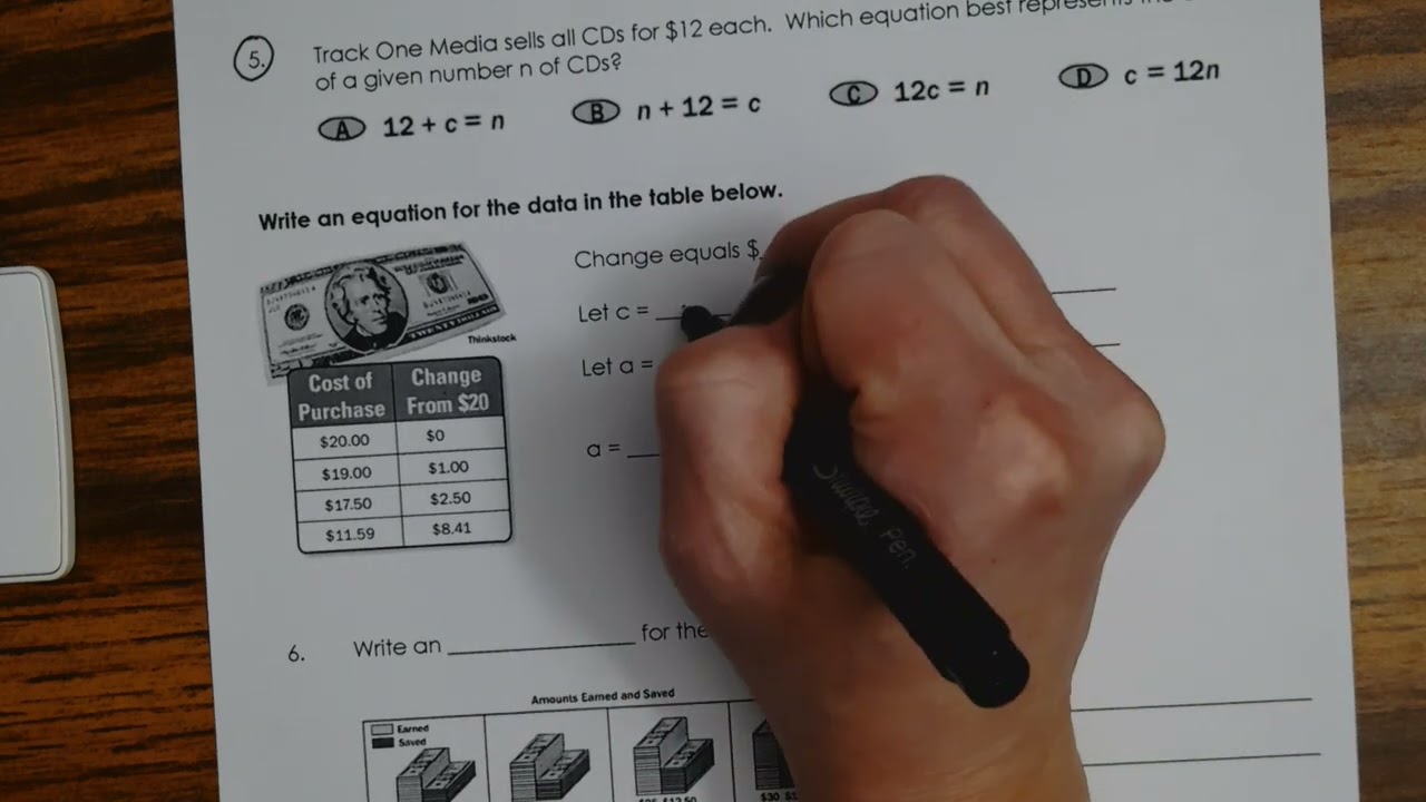 A1A Unit 1 Using Variables
