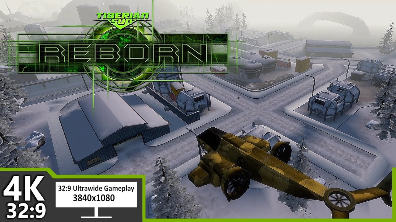 TIBERIAN SUN REBORN Gameplay - (CnC Renegade Mod) 32:9 Aspect Ratio