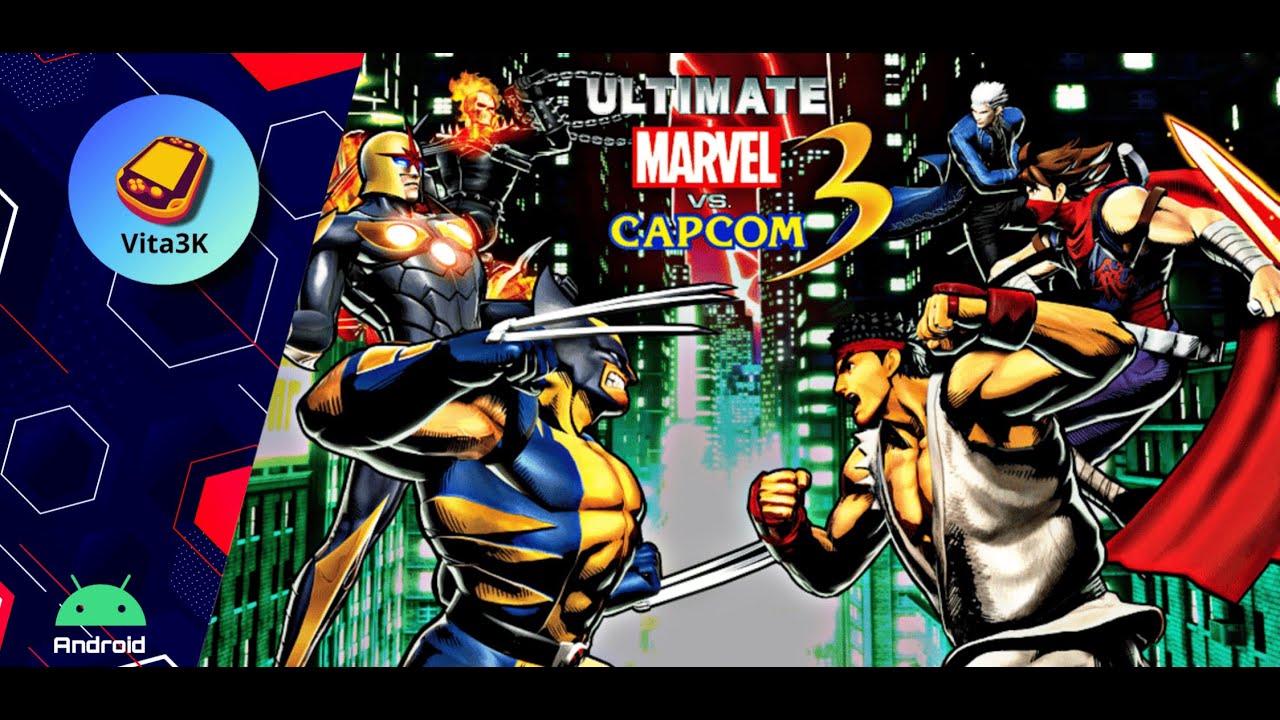 ULTIMATE MARVEL VS CAPCOM 3 PS VITA HD Vita3k Android
