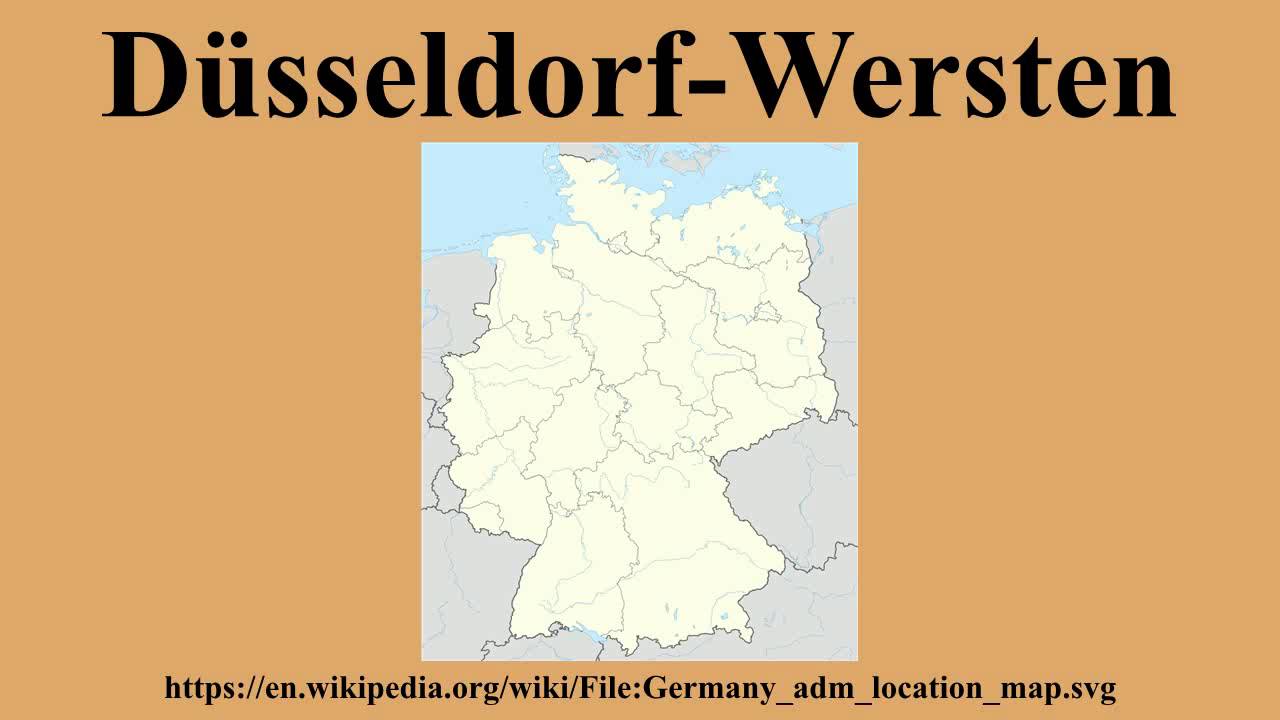 D&uuml;sseldorf-Wersten