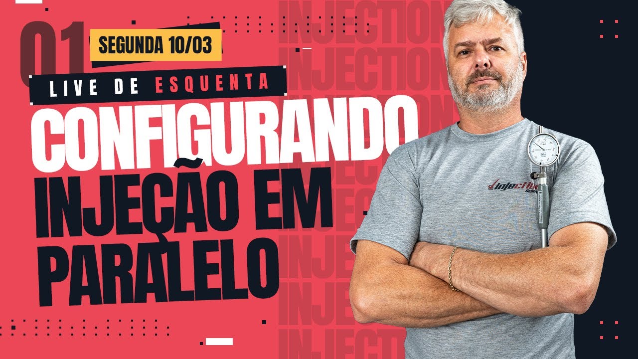 LIVE DE ESQUENTA #1 - Configurando uma Injeção Programável em paralelo com a Injeção Original