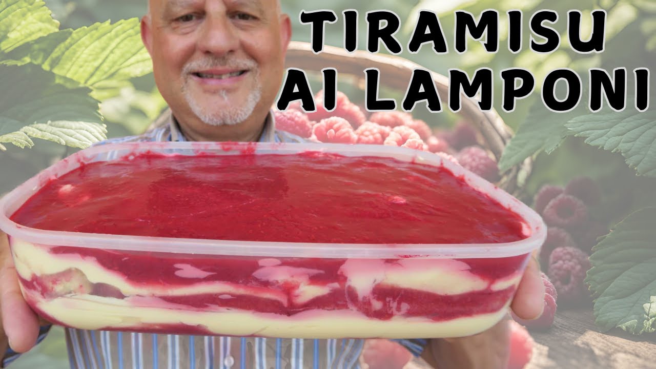 Tiramisù ai Lamponi – Un Dolce Cremoso e Delicato!