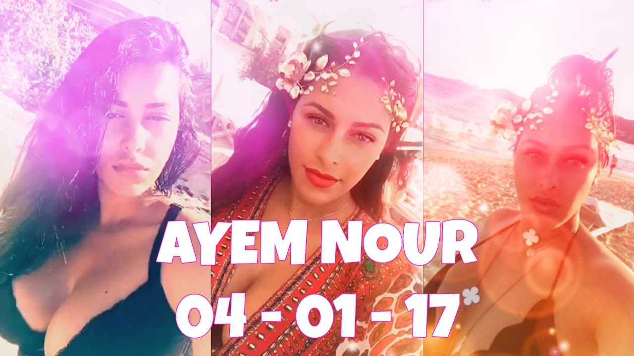 Ayem Nour 04/01/17 - @SnapStoryStars