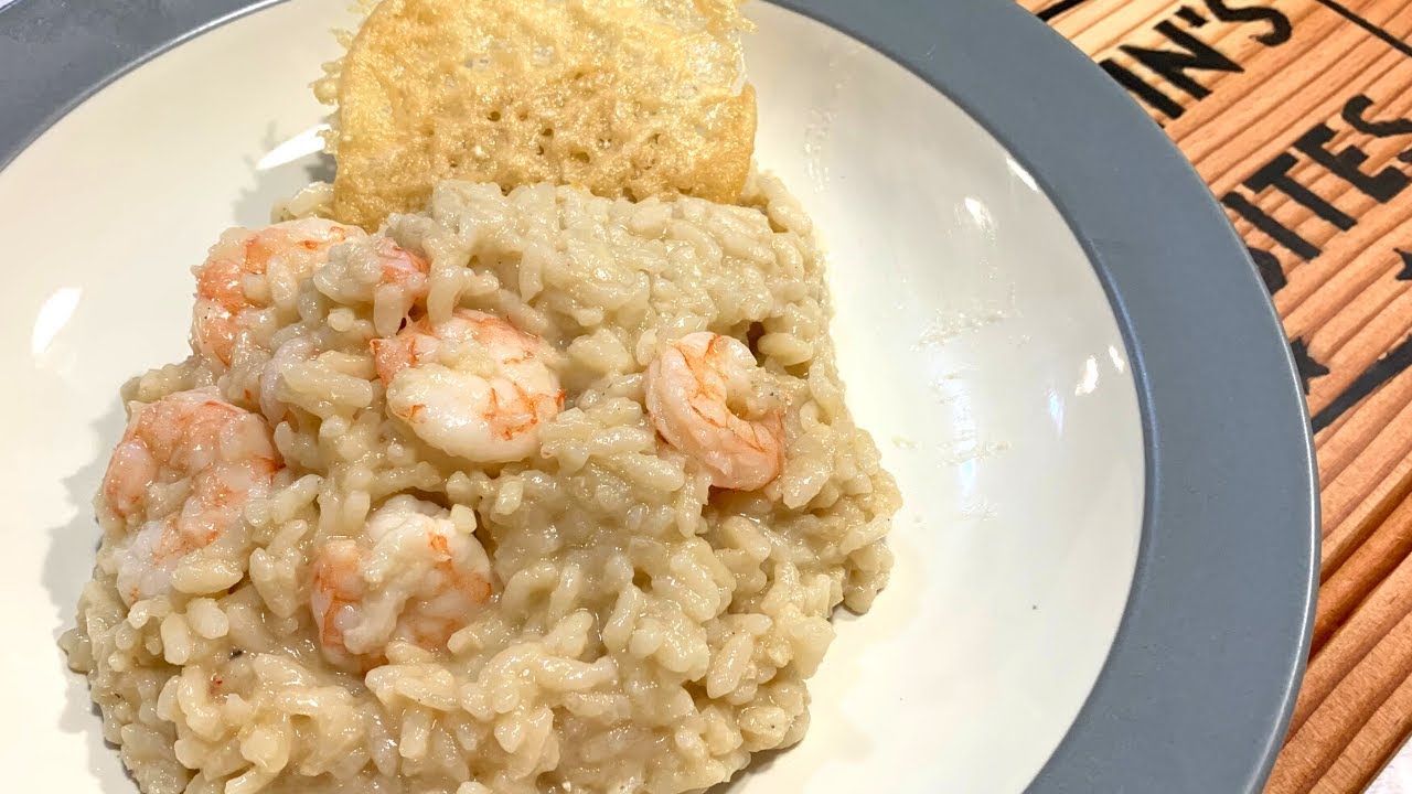 Instapot Shrimp Risotto | Easy Gourmet Dinner
