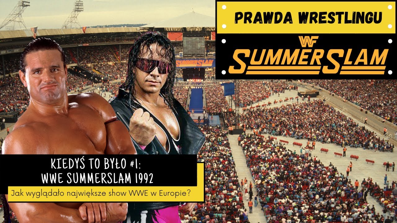 WWE SummerSlam 1992 w Londynie - historia największej gali w Europie I PRAWDA WRESTLINGU I KTB #1