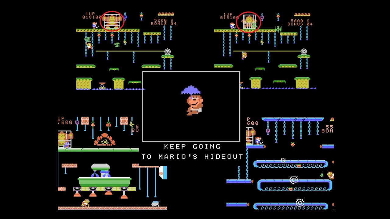 Video Game Comparison! - Coleco Adam/ColecoVision Donkey Kong JUNIOR!