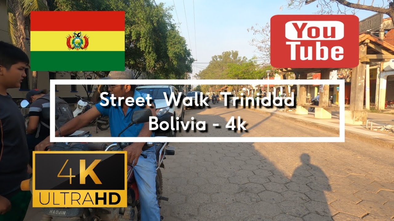 🇧🇴 Street Walk Trinidad - Bolivia - 4K