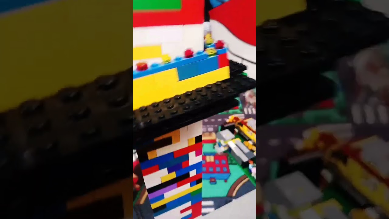 Kirmes Upgrade mit bunten 1x1platen und fall Turm