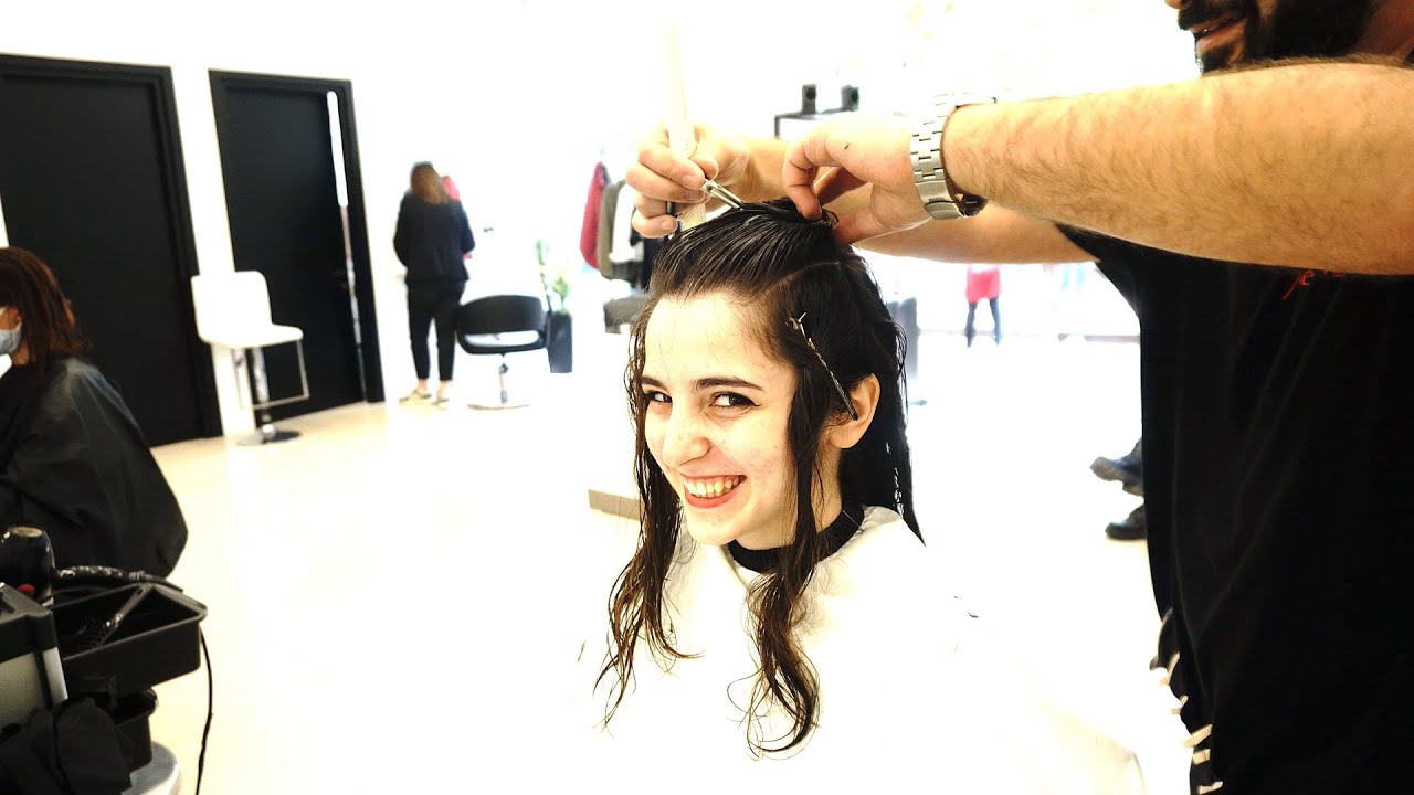 AMAZING HAIRCUT - CASCADING LAYERS FOR LONG HAIR