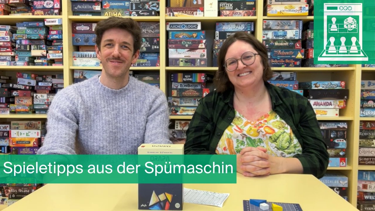 Spieletipps aus der Spümaschin: Von bunten Socken, rätselhaften Plättchen und verkleideten Monstern