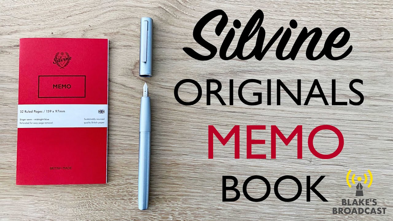 Silvine Originals Memo Book Notebook Review | The Best Field Notes Alternative For Fountain Pens