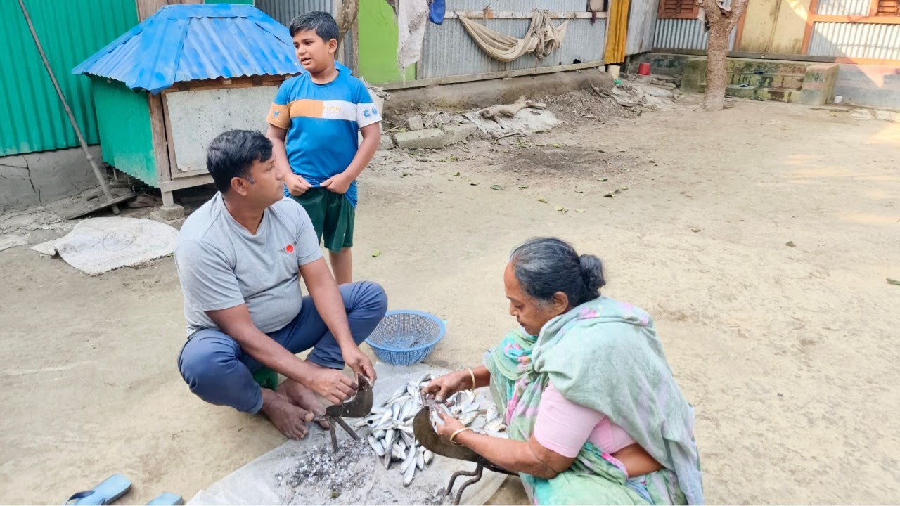 বাড়িতে আজকে বোন আসবে বেড়াতে তাই অনেক মাছ নিয়ে এলাম | village vlog. 2