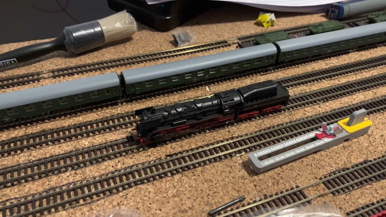 Spur N Minitrix 16443 BR 44 kleine Klangoptimierung