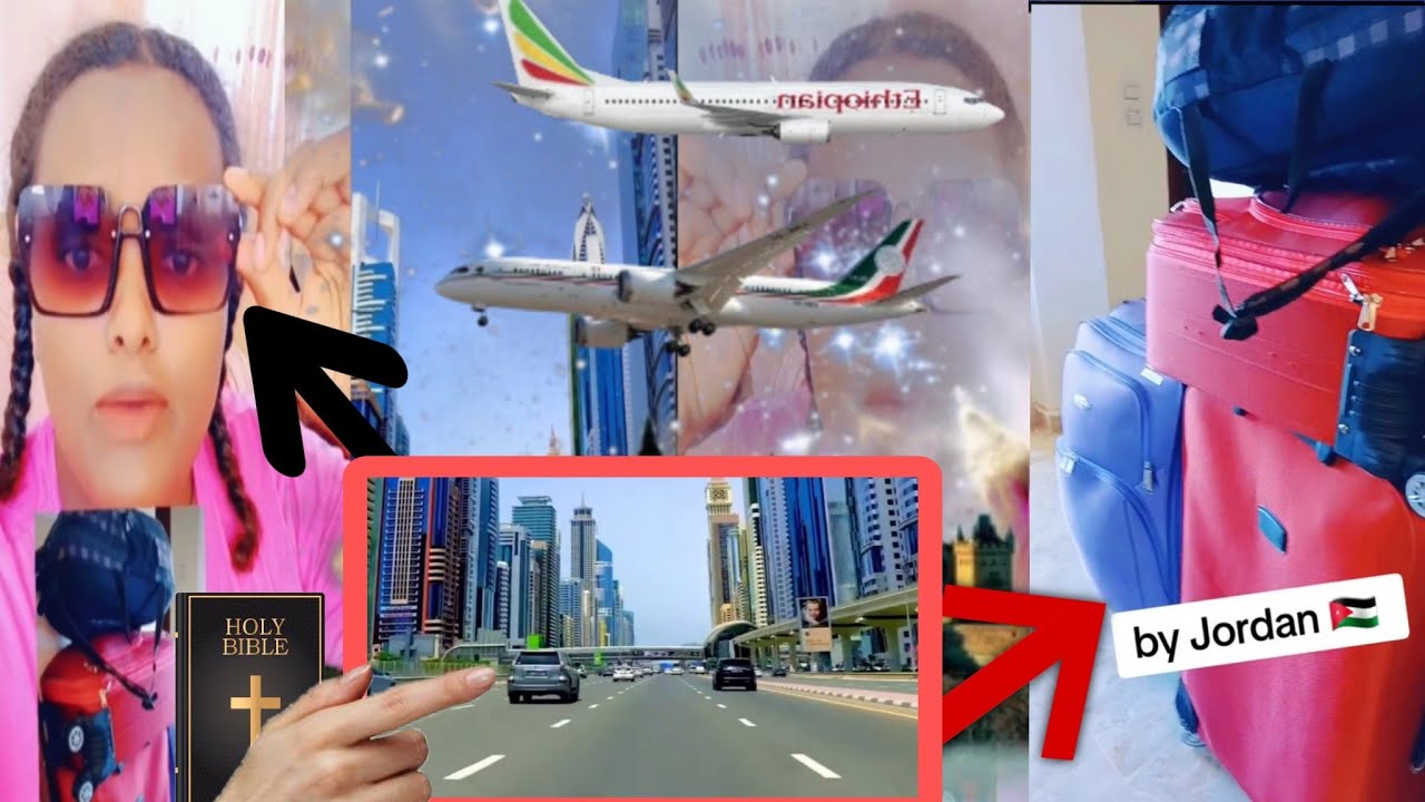 ✈️Ganniin Amma Jordan plane jirtti sa'aat lamaf waalakti kaati🚗