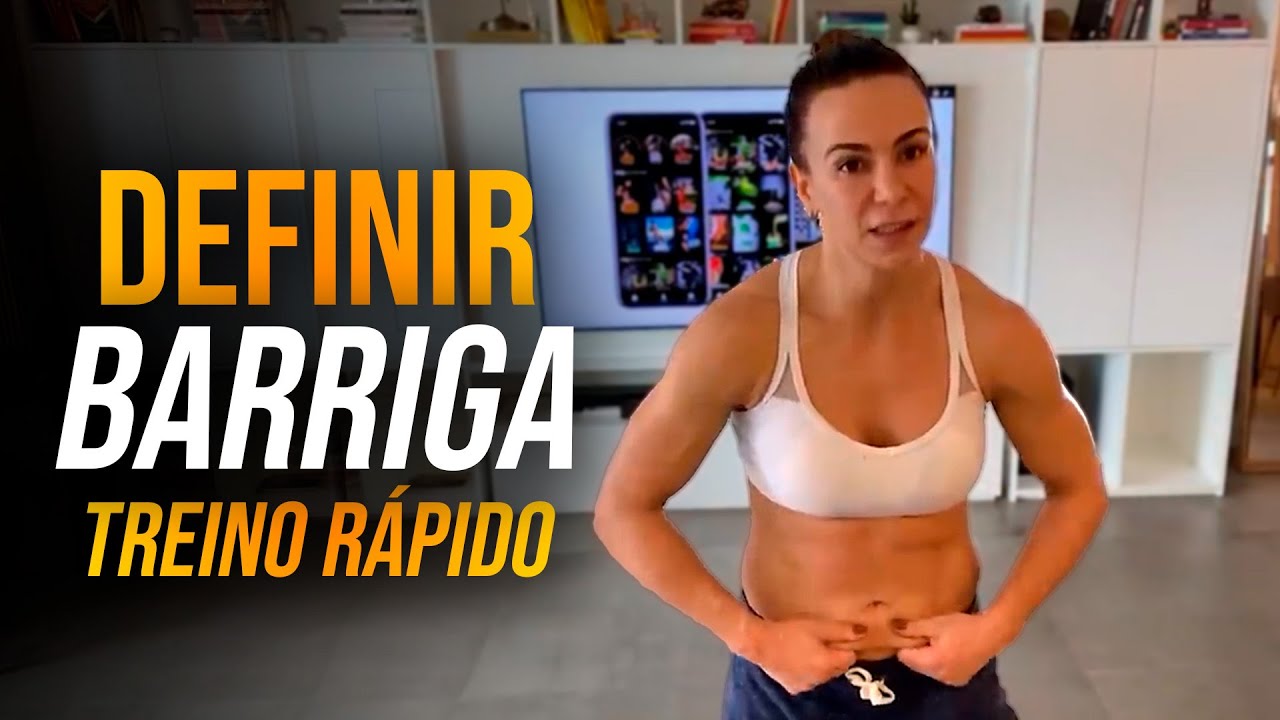 Treino para DEFINIR BARRIGA em casa | RQX System