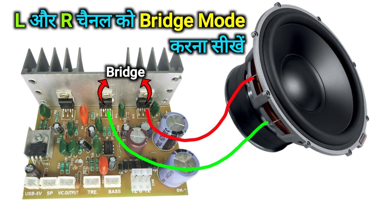 Home Theater Kit मे L or R चैनल को Bridge Mode करना सीखें || Easy Tricks || You Like Electronic