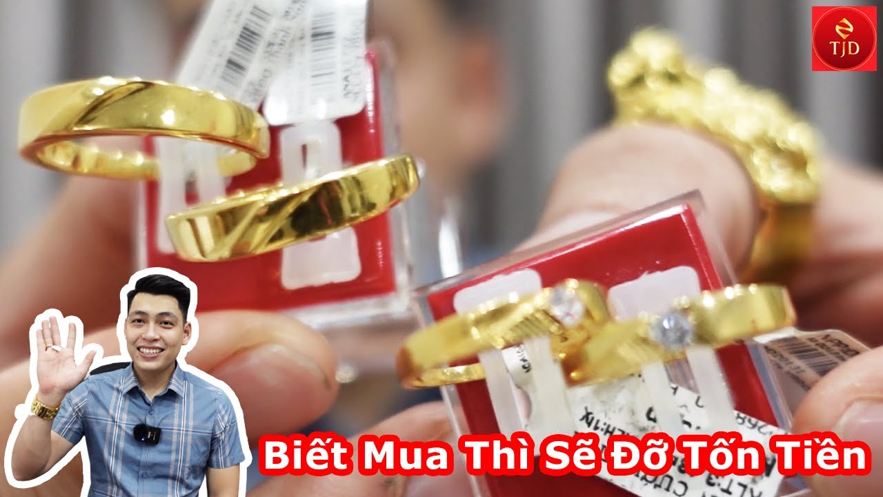 Có Nên Mua Nhẫn Cưới Đính Đá không? Kinh Nghiệm 20 Năm Cần Biết Từ Tiệm Vàng TJD