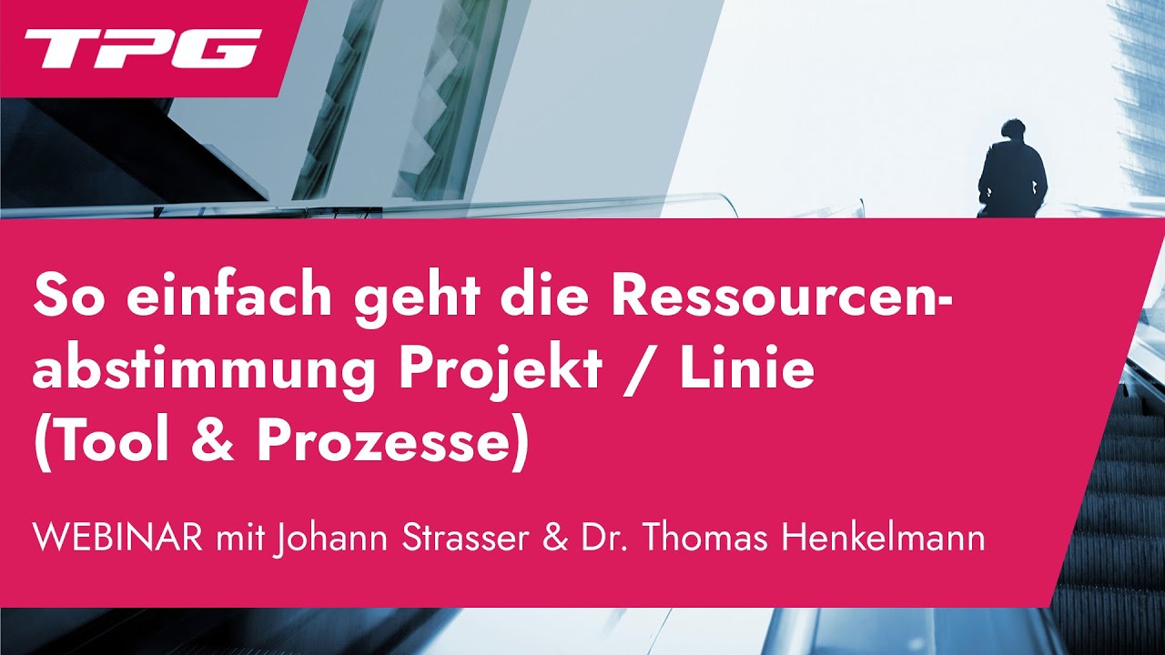 Ressourcenabstimmung im Projektmanagement zwischen Projekt und Linie – so einfach kann das sein
