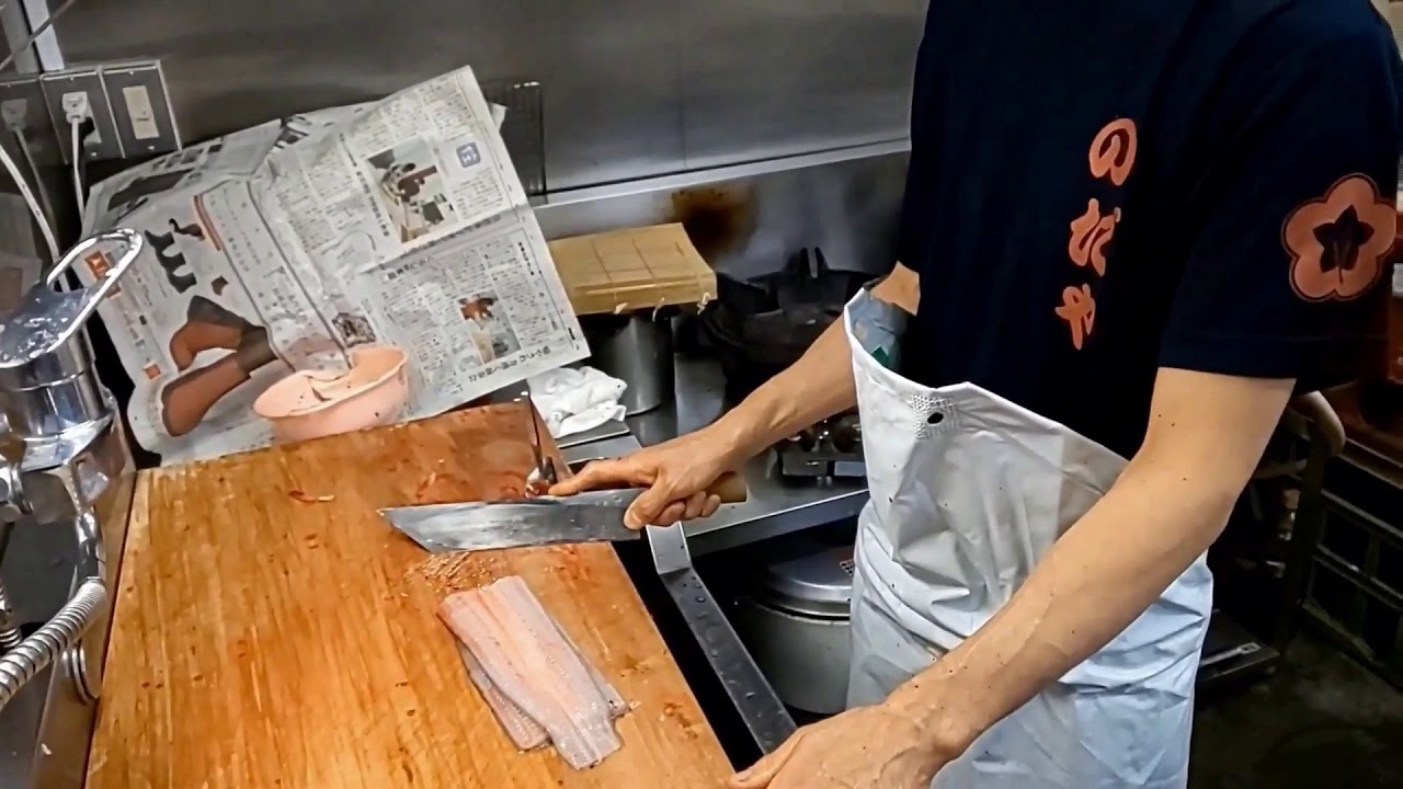 これぞ匠の技！のだや流うなぎ割きの神業を解説します！！