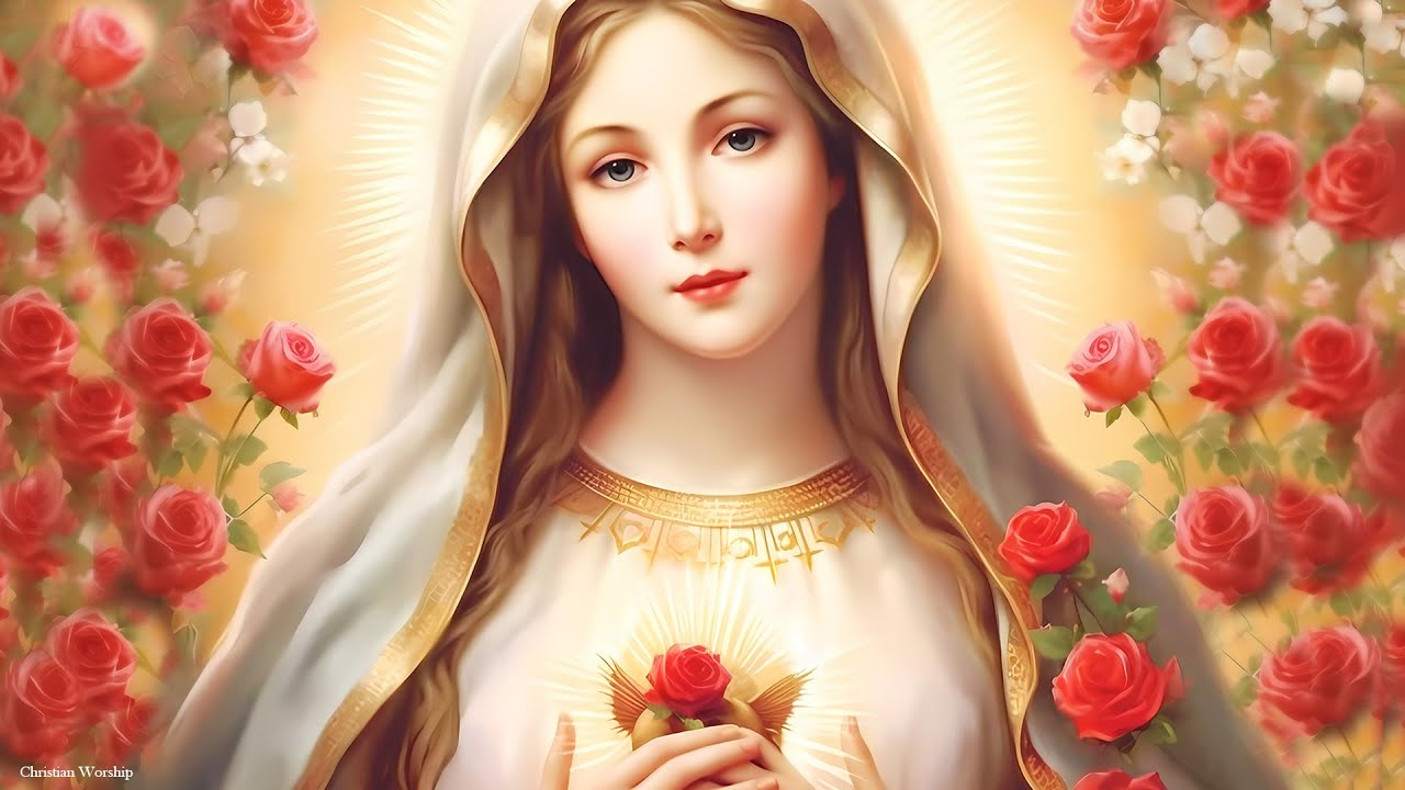 Gregorian Chant for Praying with the Virgin Mary | Sacred Harmony | Monastery Prayer Ambience Music