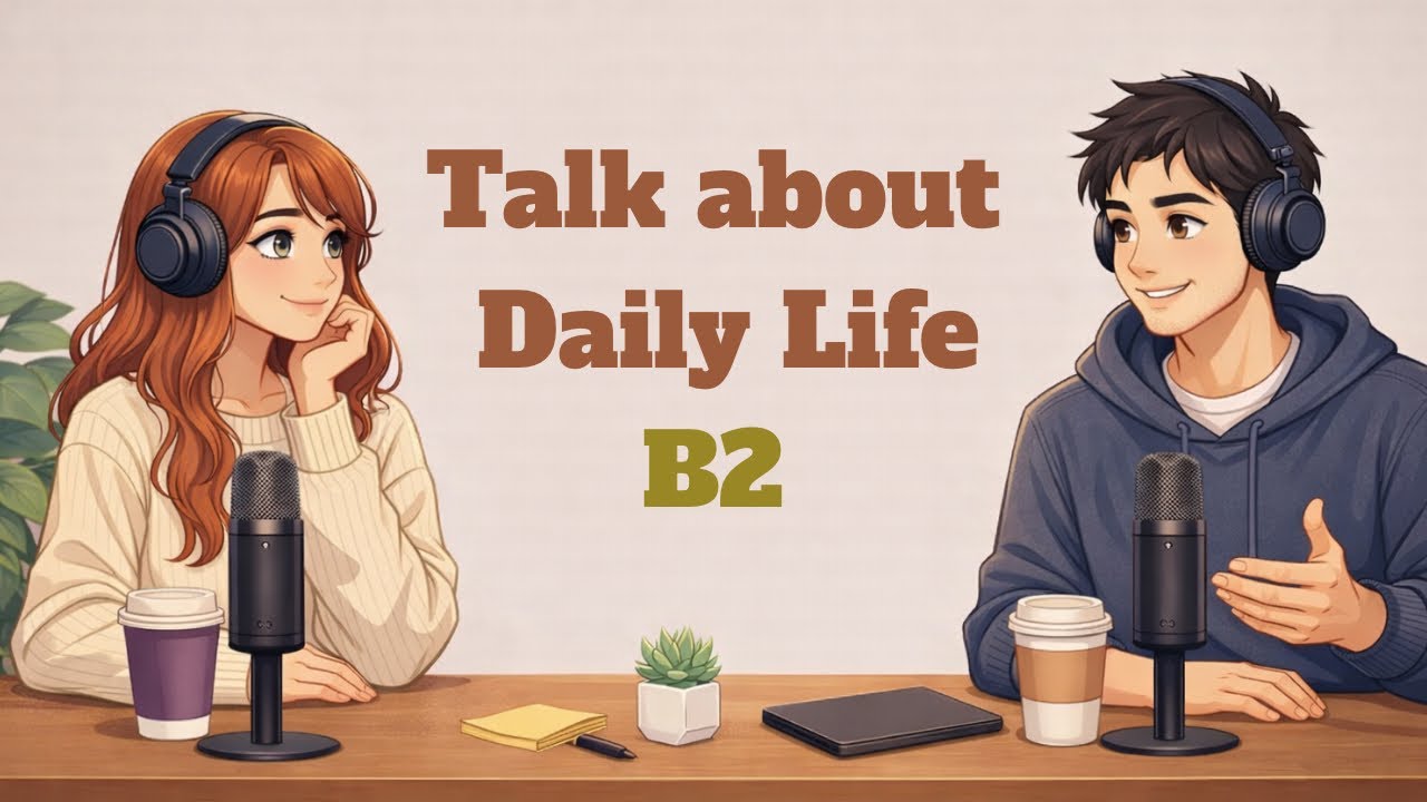 Everyday English Podcast for Easy English Conversation | Talk About Your Day in English