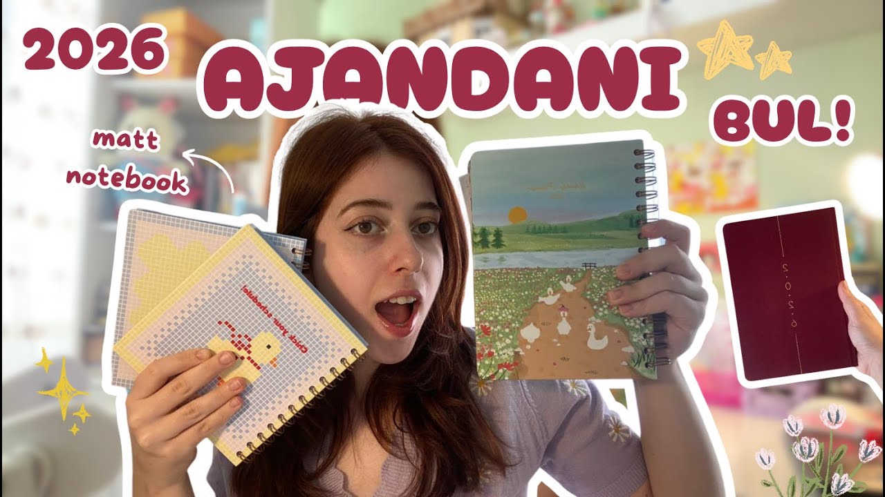 2026 ajandalarını inceliyoruz | matt notebook  